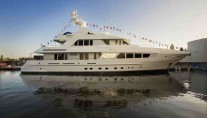 Motor yacht KATHLEEN ANNE - At Launch
